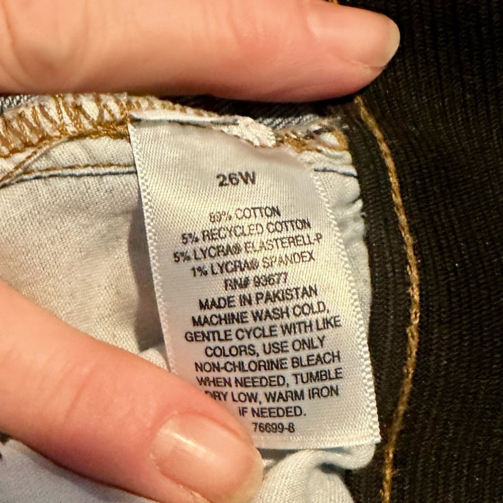 👖 a.n.a Women’s Plus Skinny Jeans – Med Brilliant Blue - Size 26 👖 - Picture 8 of 10